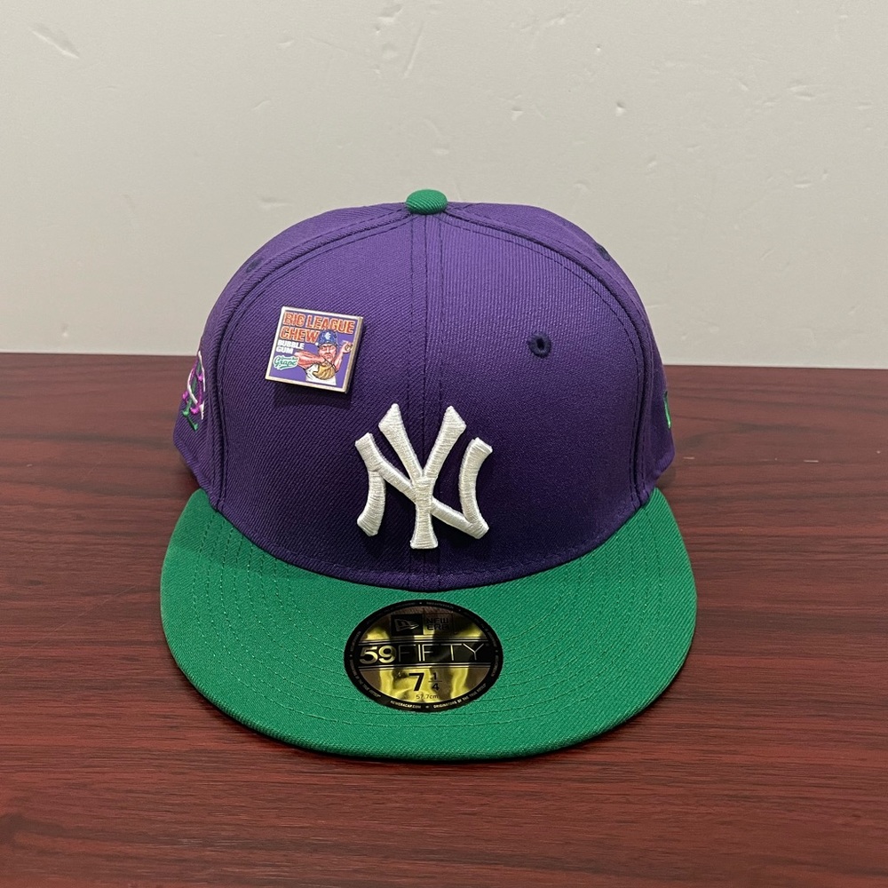 New Era x Big League Chew, 59Fifty Fitted Hat, New York Yankees, Grape